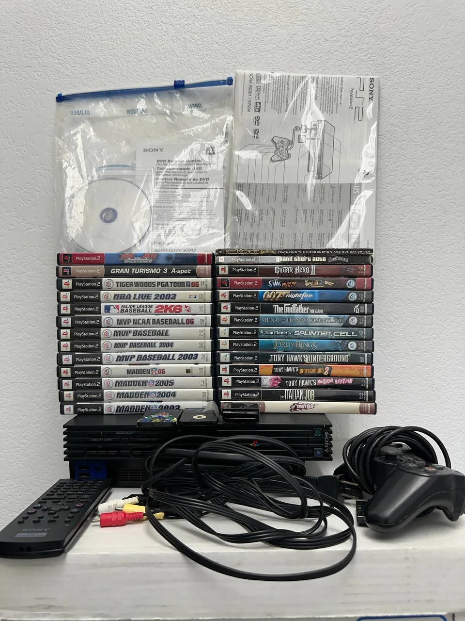 Sony PlayStation 2 (Fat) Ultimate Bundle - 27 Games